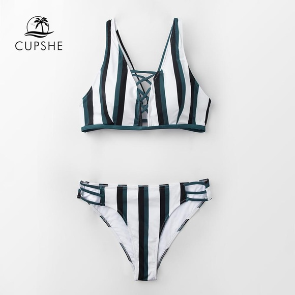 Cupshe Other - Cupshe | Criss Cross Two Piece